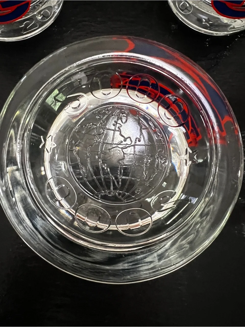 Auburn University Set of 4 lowball glasses Vintage marked 2000
